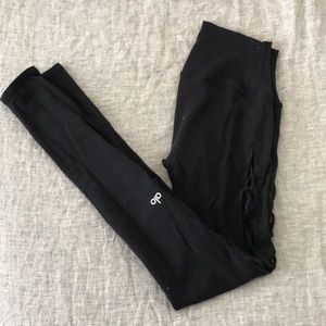 Alo braided cutout leggings